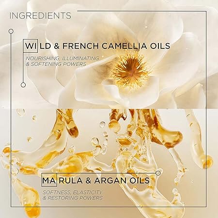 Kérastase Elixir Ultime Hair Oil-In-Serum 75ml | 2X Shinier Hair | 96H Anti-Frizz Action | Infused with French Camellia, Marula & Argan Oils