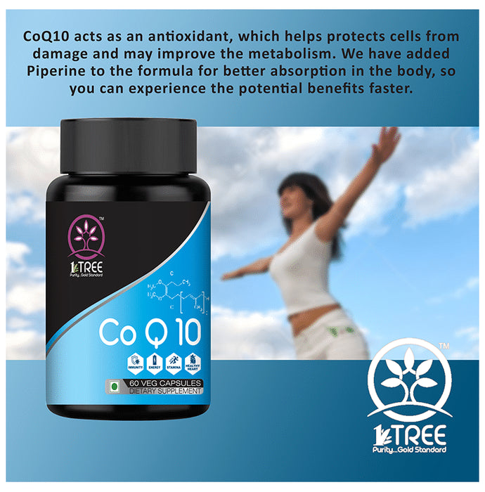 1 Tree Co Q 10 Veg Capsule