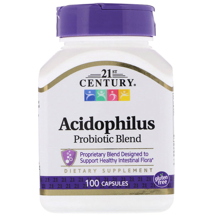 21st Century Acidophilus, High-Potency Capsule - Classic Derma