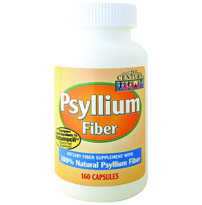 21st Century Psyllium Fiber Capsule - Classic Derma