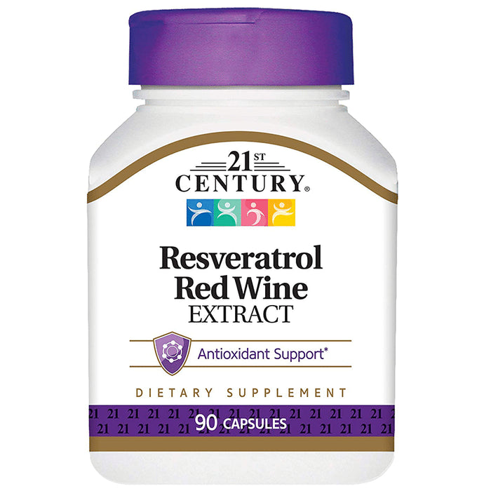 21st Century Resveratrol Red Wine Extract Capsule - Classic Derma