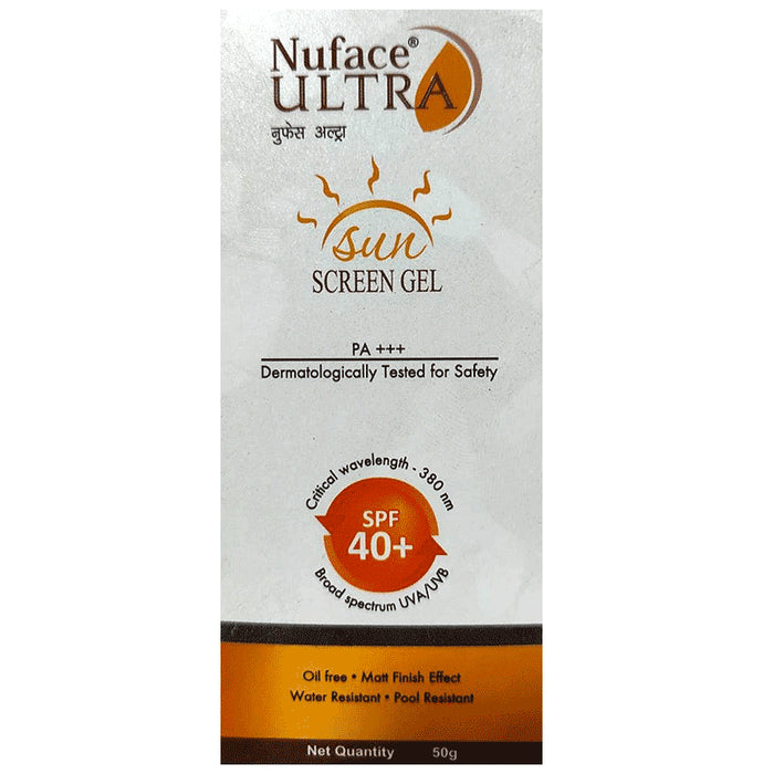 Nuface Ultra Sunscreen SPF 40+ Gel - Classic Derma