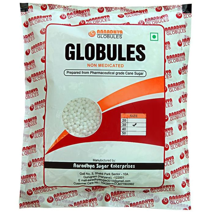 Aaradhya Sugar Globules Size 30