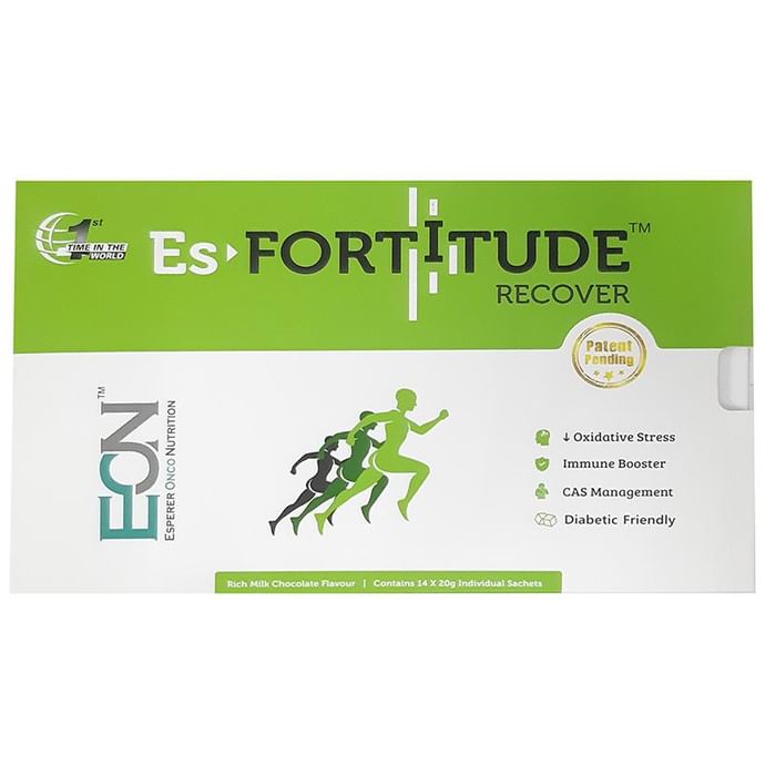 Es Fortitude Recover Sachet 20gm Each Rich Milk Chocolate - Classic Derma