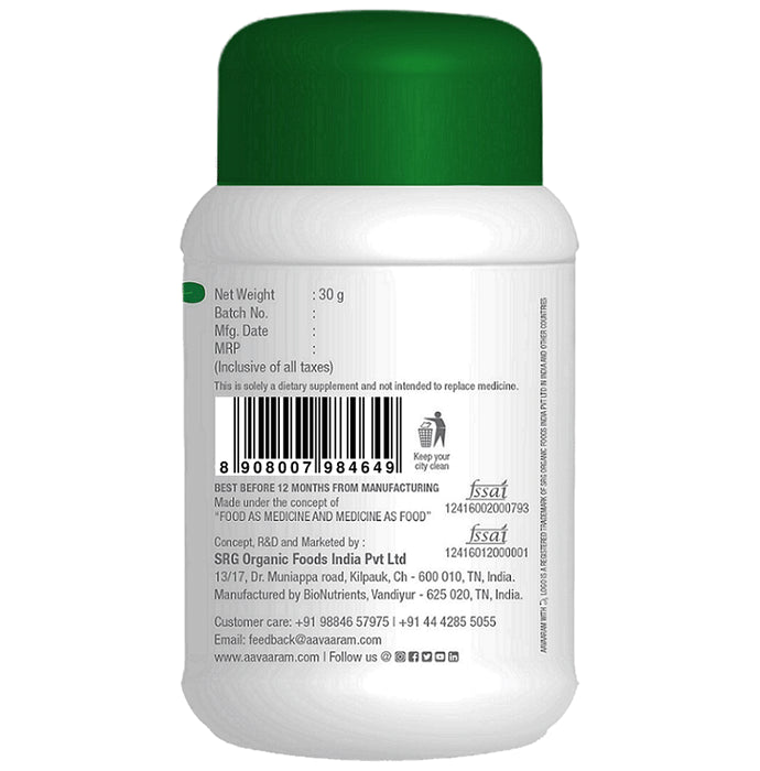 Aavaaram Moringa Enerj+ 500mg Veg Capsule