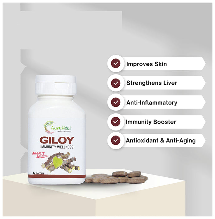 Aayuheal Giloy Immunity Wellness Tablet