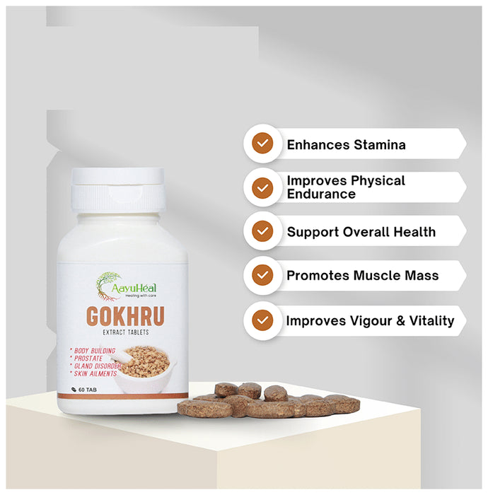 Aayuheal Gokhru Extract Tablet