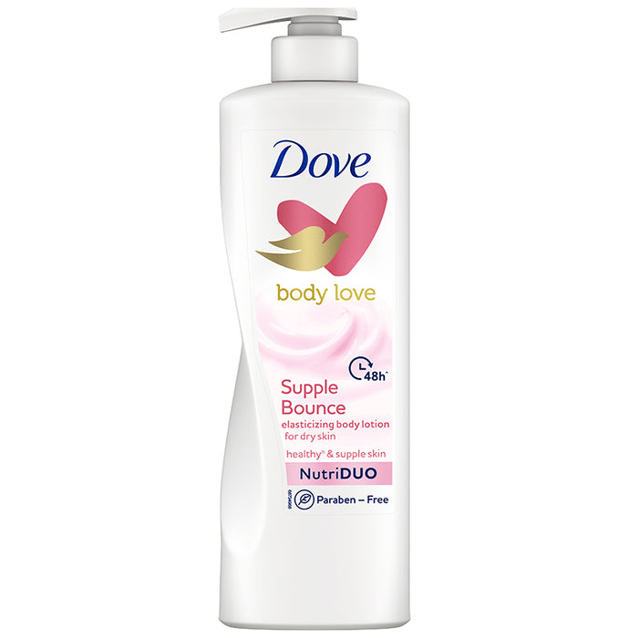 Dove Body Love Supple Bounce Body Lotion for Dry Skin Paraben Free - Classic Derma