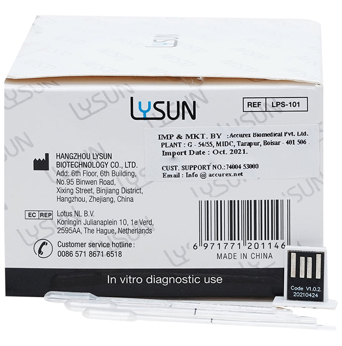 Accurex MLA-1 Lipid Analyzer Test Strip