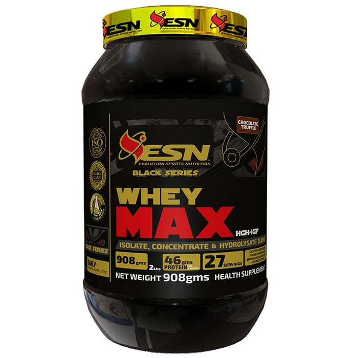 ESN Black Series Whey Max Powder Chocolate Truffle - Classic Derma