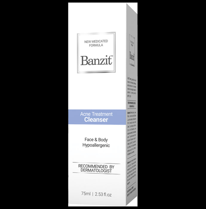 Banzit Acne Treatment Cleanser Gel - Classic Derma