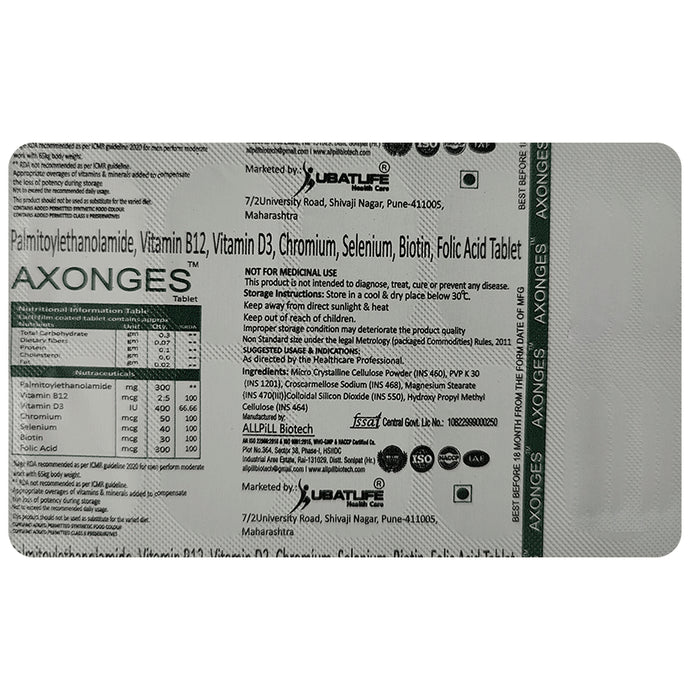 Axonges Tablet