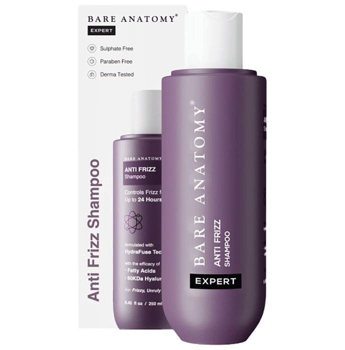 Bare Anatomy Anti Frizz Shampoo | For Hair Care - Classic Derma