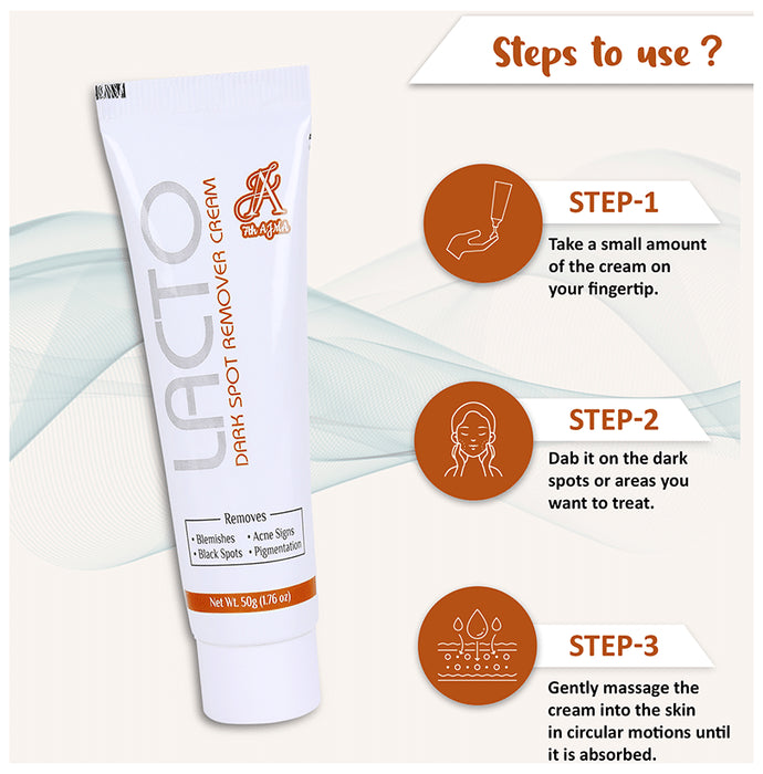 7thAjma Lacto Dark Spot Remover Cream (50g Each)