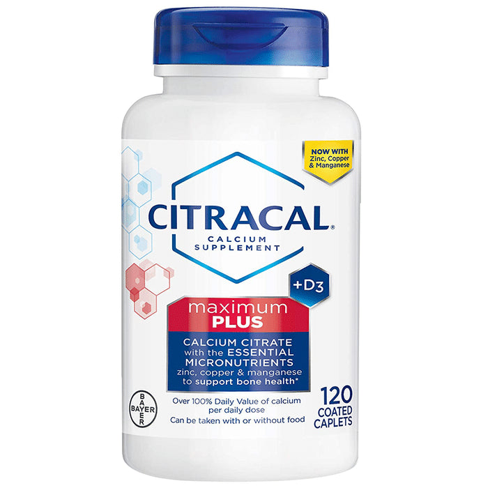 Citracal Maximum Plus + D3 Coated Caplet - Classic Derma