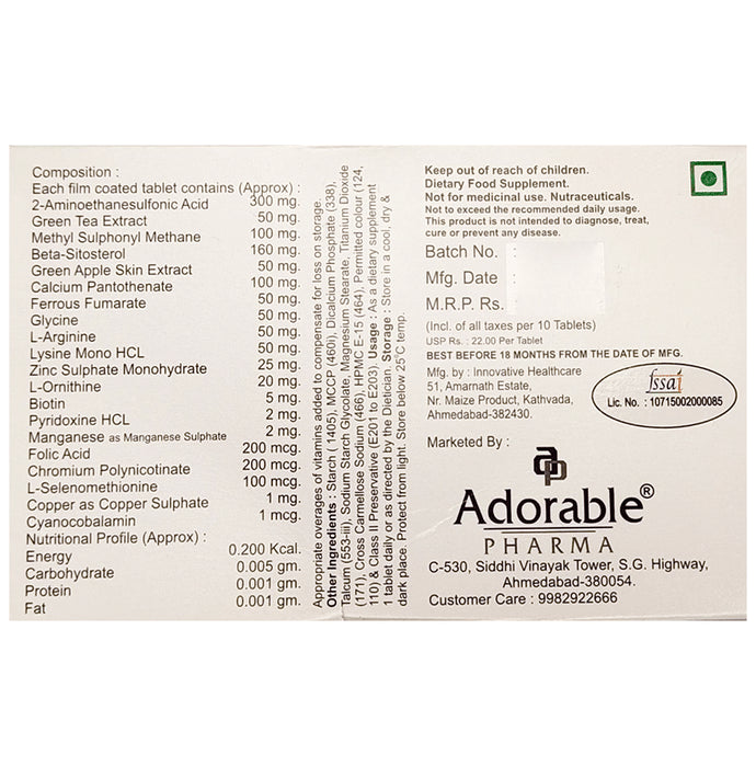 Adorable AGA-Forte Tablet