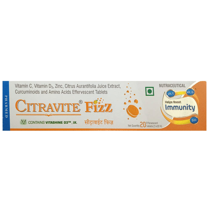 Citravite FIZZ Effervescent Tablet - Classic Derma