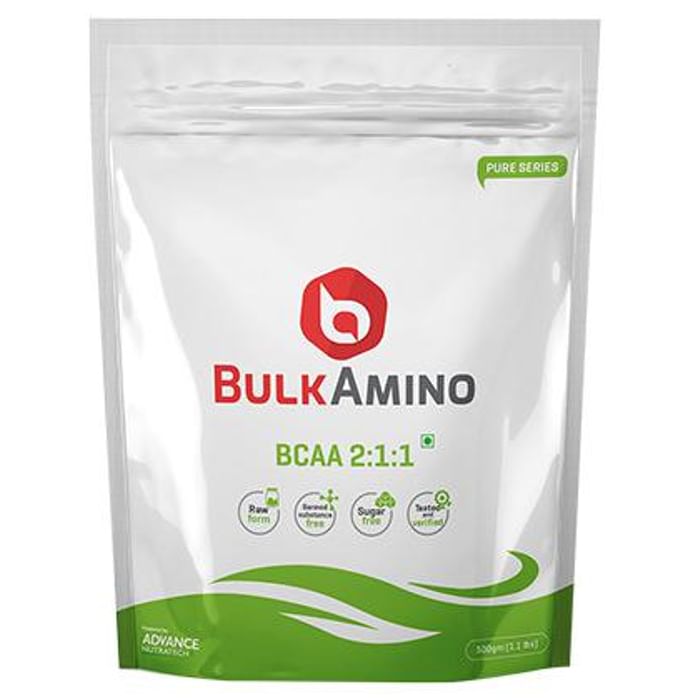 Advance Nutratech BulkAmino BCAA 2:1:1 Powder - Classic Derma