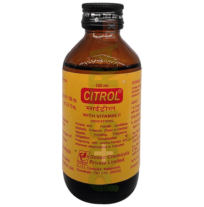 Citrol Syrup - Classic Derma
