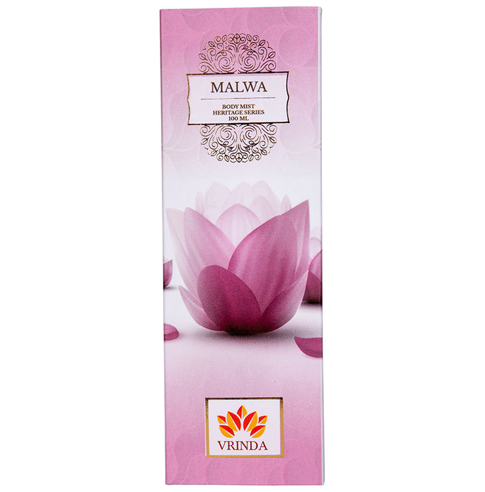 Vrinda Malwa Body Mist Heritage Series - Classic Derma