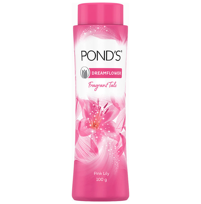 Pond's Dreamflower Pink Lily Talcum Powder - Classic Derma
