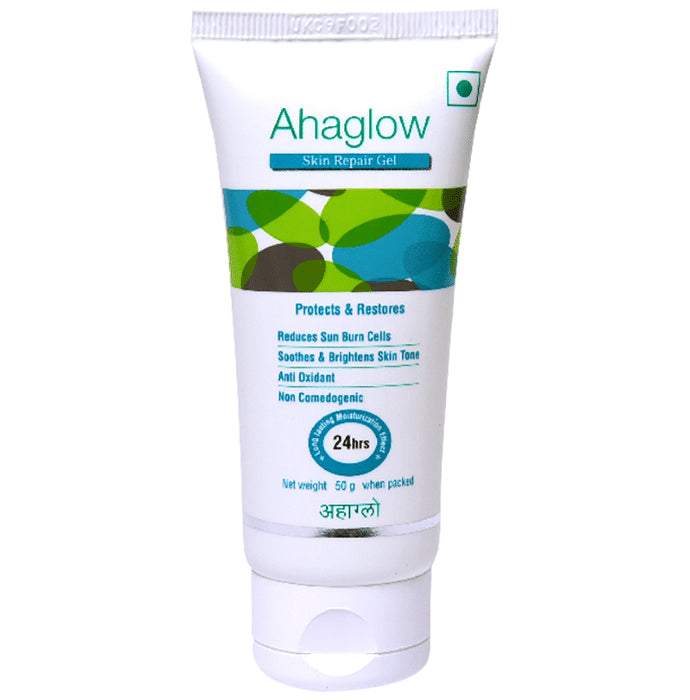 Ahaglow Skin Repair Gel | Long-Lasting Moisturising Effect | Antioxidant & Non-Comedogenic