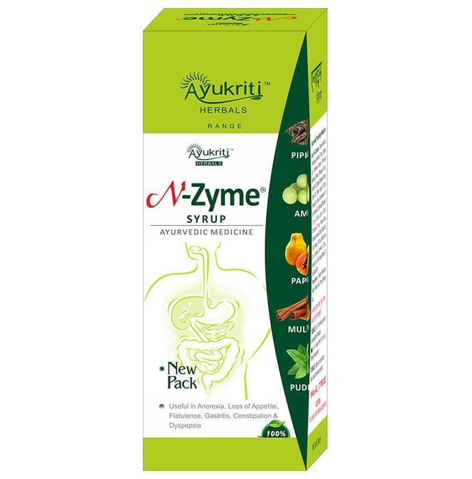 Ayukriti Herbals N-Zyme Syrup - Classic Derma