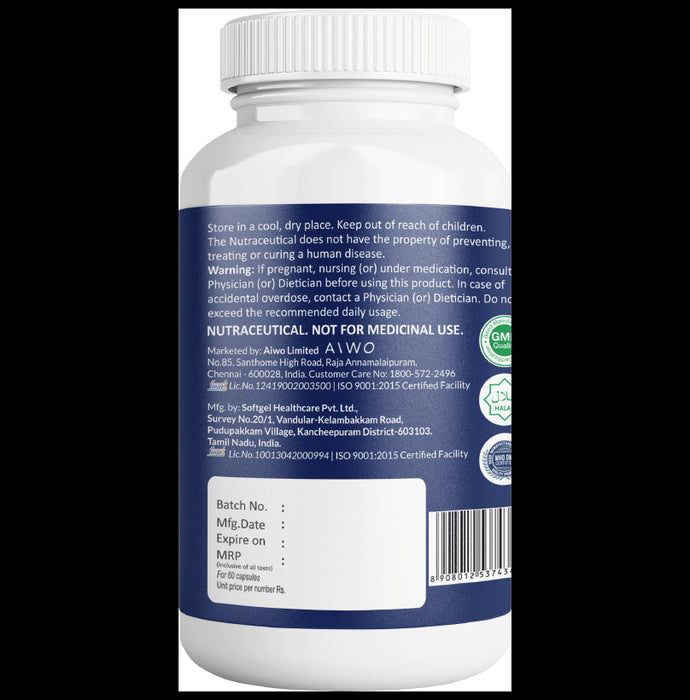 AIWO Ultimate Omega -3 Triple Strength 1000mg Capsule