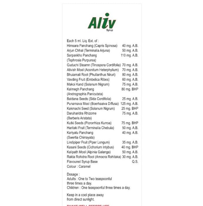 Alloes Liver Syrup