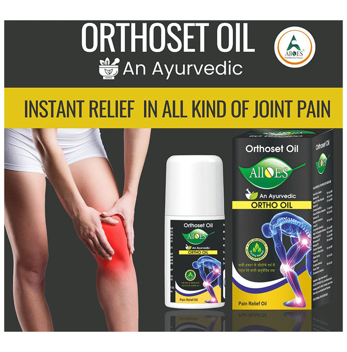 Alloes Ortho Oil Pain Relief for Joints, Knee & Shoulder Oil