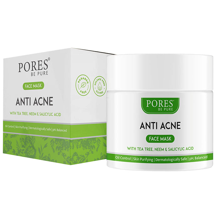 Pores Be Pure Anti Acne Face Mask - Classic Derma