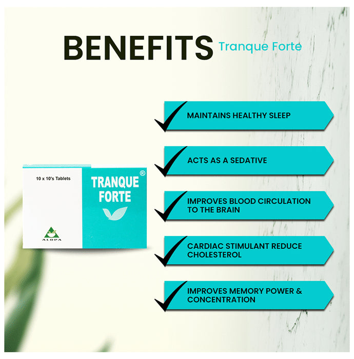 Alopa Tranque Forte Tablet (10 Each)