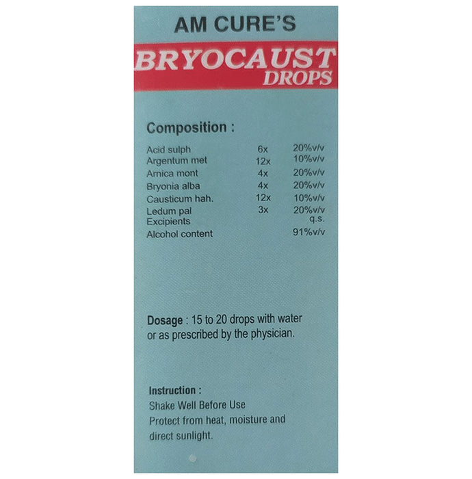 Am Cure's Bryocaust Oral Drops