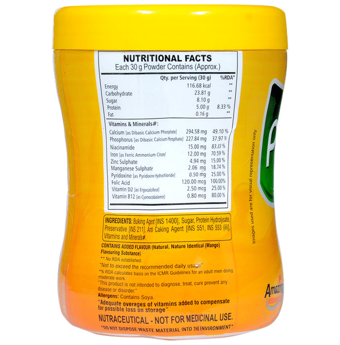 Amazing Research Protivita Protein Powder with Vitamins & Minerals Delicious Mango