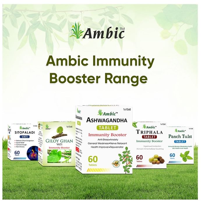 Ambic Ashwagandha Tablet Immunity Booster (60 Each)