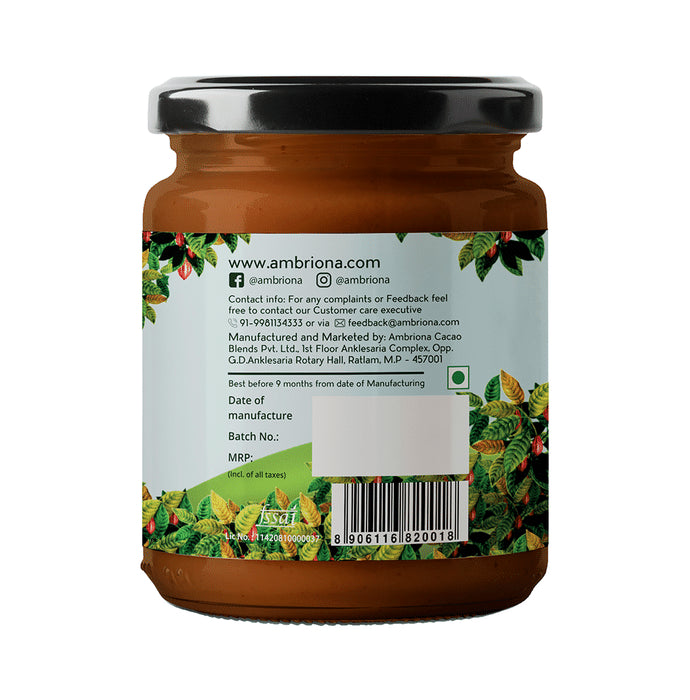 Ambriona Combo Pack of Hazelnut Butter with Dark Chocolate, Peanut Butter with Dark Chocolate and Almond Butter with Dark Chocolate (200gm Each)