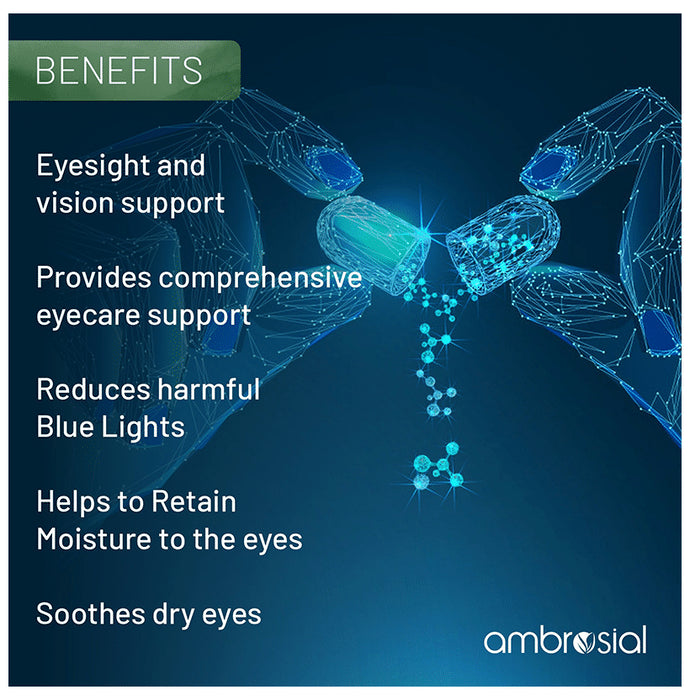 Ambrosial Essentials Vision Support Softgels