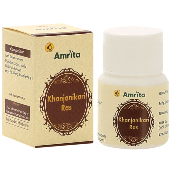 Amrita Khanjanikari Ras Tablet