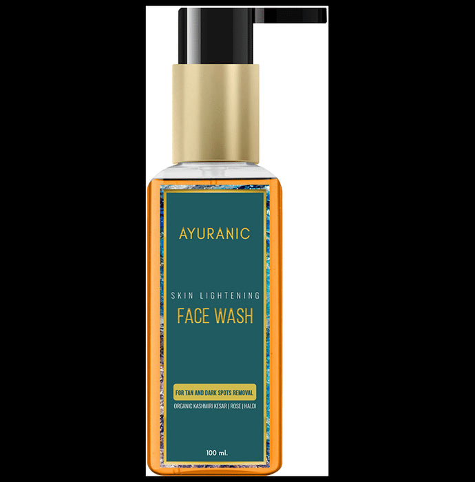 Ayuranic Tan & Dark Spots Removal Face Wash (100ml) & Gentle Skin Exfolition Face Scrub (50ml) - Classic Derma