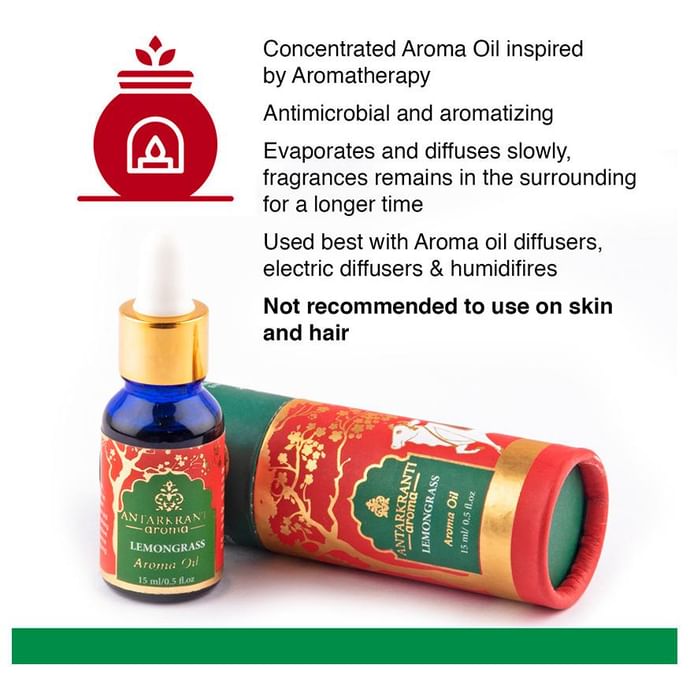Antarkranti Aroma Lemongrass Oil