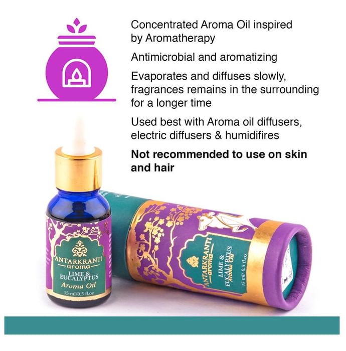 Antarkranti Aroma Lime & Eucalyptus Oil