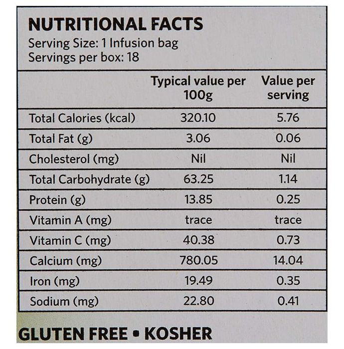 Anti-oxidants Combo of Organic India Lemon Ginger Tulsi Green Tea 25 Tea Bag and Dabur Honey 1kg
