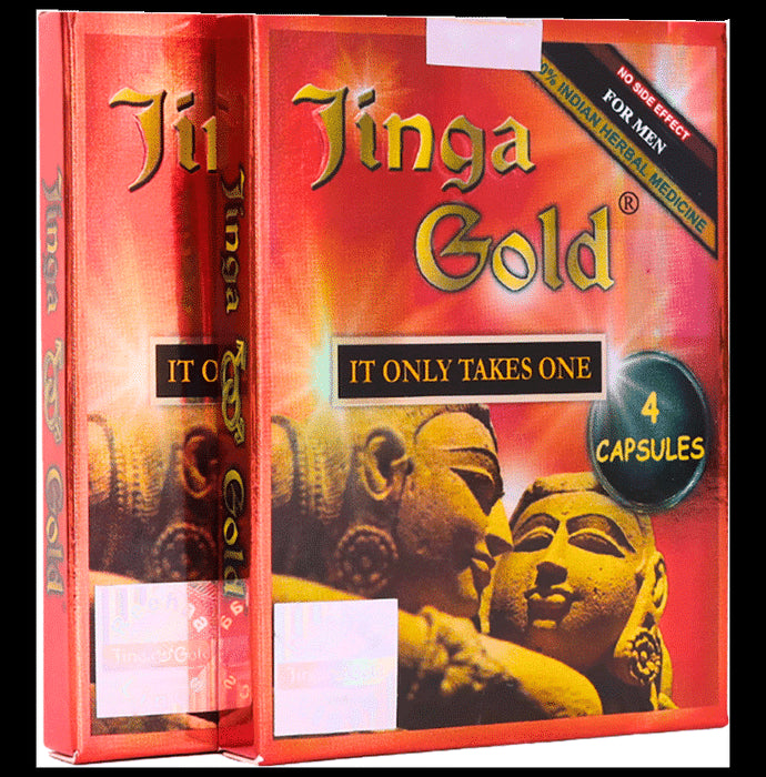 Jinga Gold Capsule (4 Each) - Classic Derma