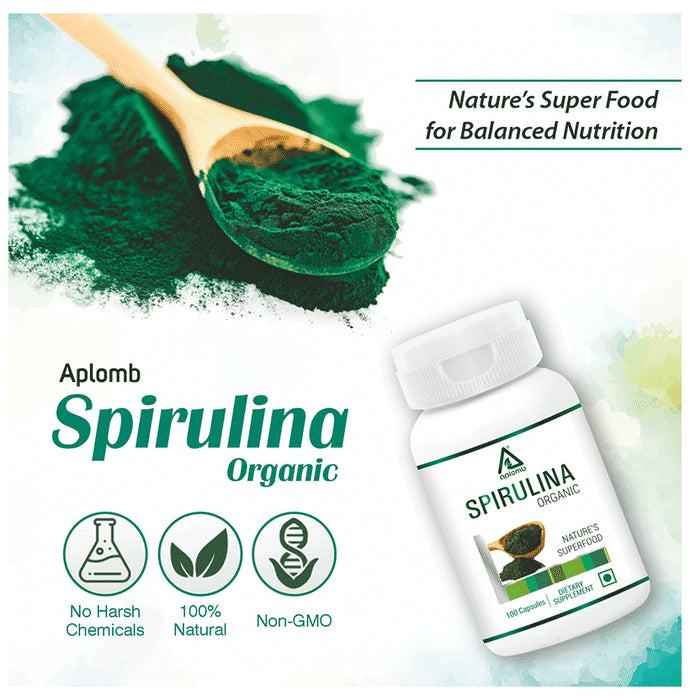 Aplomb Spirulina Organic Capsule
