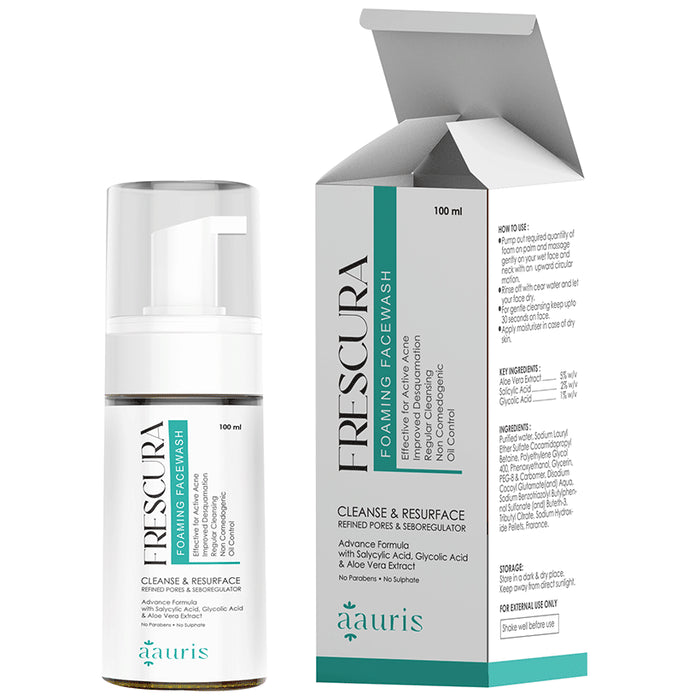 Aauris Frescura Foaming Face Wash - Classic Derma