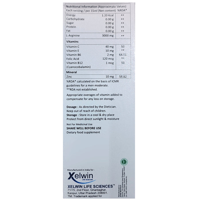 Argixel Syrup Mango Sugar Free