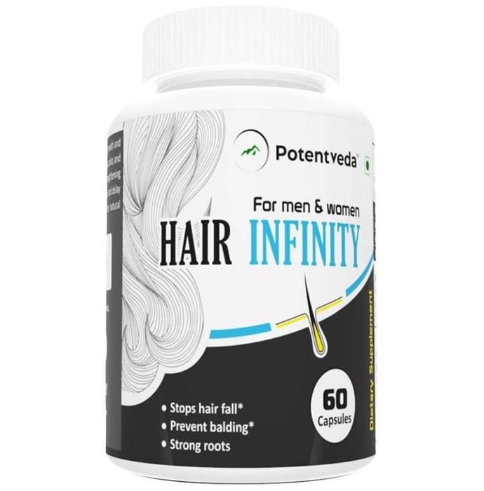 Potentveda Hair Infinity 800mg Capsule - Classic Derma