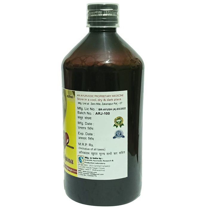 Arjuna Syrup Sugar Free