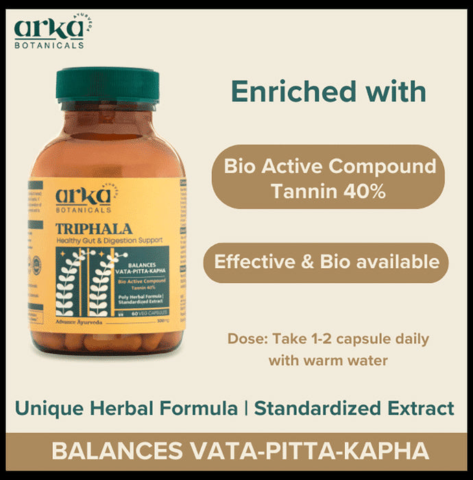 Arka Botanical Triphala Veg Capsule
