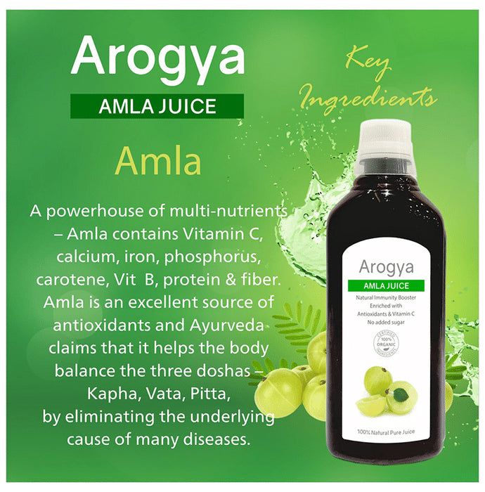 Arogya Amla Juice (1ltr Each)